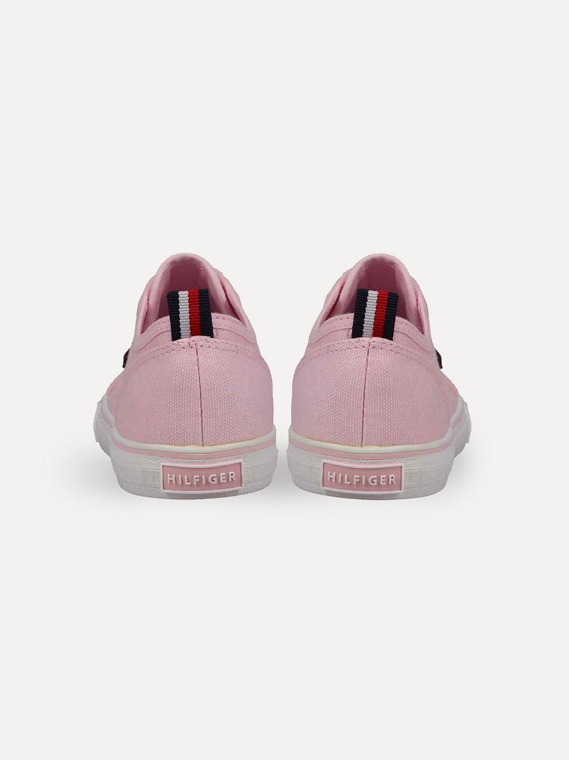 Lány Tommy Hilfiger Kids’ Pink Laceless Tornacipő Rózsaszín | HU 1993NWY